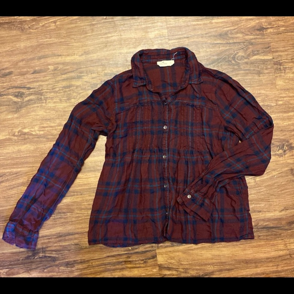 Soft flannel top